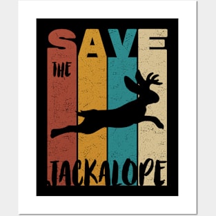 Save The Jackalope Posters and Art